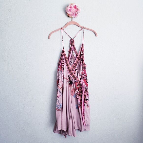 Free People Magic Garden Floral Wrap Slip - Picture 2 of 9